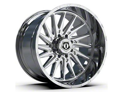 TIS 547C Chrome 6-Lug Wheel; 20x10; -19mm Offset (22-25 Tundra)