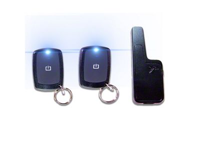 1-Button 1-Way Plug-In Remotes and Antenna Upgrade; 1500-Foot Range (Universal; Some Adaptation May Be Required)