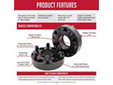 1.25-Inch Billet Aluminum Hubcentric 6-Lug Wheel Spacers (04-24 Titan)