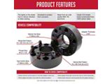 2-Inch Billet Aluminum Hubcentric 6-Lug Wheel Spacers (04-24 Titan)