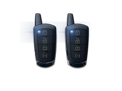 4-Button 2-Way Remotes and Antenna Upgrade; 3500-Foot Range (Universal; Some Adaptation May Be Required)