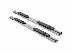 Go Rhino 4-Inch OE Xtreme Side Step Bars; Polished (04-15 Titan Crew Cab)