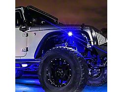 6-LED Discovery Plus Series Multi-Color RGB-W LED Rock Lights (Universal; Some Adaptation May Be Required)