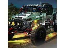 6-LED Trophy Series RGBW Rock Lights with Bluetooth Controller (Universal; Some Adaptation May Be Required)