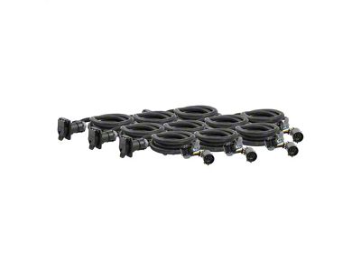 7-Foot Custom Wiring Extension Harnesses; 10-Pack (Universal; Some Adaptation May Be Required)
