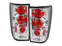 Altezza Tail Lights; Chrome Housing; Clear Lens (04-15 Titan w/o Utility Bed)