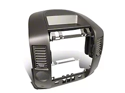 Center Dash Bezel; Gray (04-06 Titan w/o Center Speaker & Navigation)