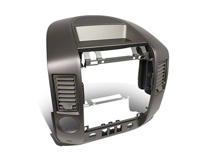 Center Dash Bezel; Gray (04-06 Titan w/o Center Speaker & Navigation)