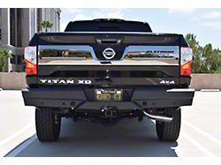 Elevation Rear Bumper; Textured Black (17-24 Titan)