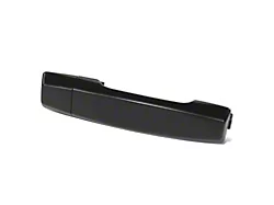 Exterior Door Handle without Keyhole; Front Passenger Side; Primed Black (04-15 Titan)
