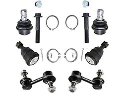 Front Ball Joints with Sway Bar Links (04-15 Titan)