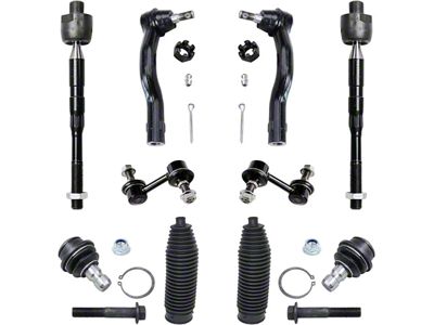 Front Ball Joints with Sway Bar Links and Tie Rods (04-15 Titan)