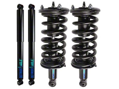 Front Strut and Spring Assemblies with Rear Shocks (04-15 4WD Titan)