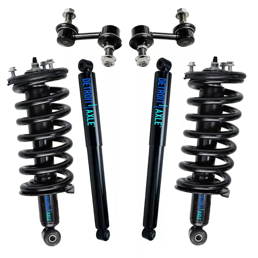Titan Front Strut and Spring Assemblies with Rear Shocks and