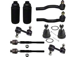 Front Upper Ball Joints with Sway Bar Links and Tie Rods (04-15 Titan)