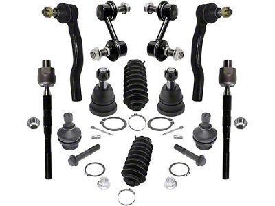 Front Upper Ball Joints with Sway Bar Links and Tie Rods (04-15 Titan)
