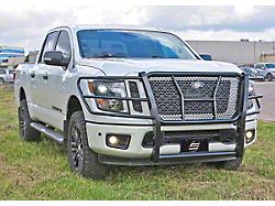 HD Grille Guard; Semi-Gloss Black (17-24 Titan)