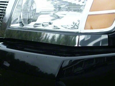 Headlight Trim; Chrome (04-15 Titan)