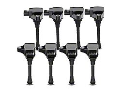 Ignition Coils with 3-Pins; Set of Eight (17-20 Titan)
