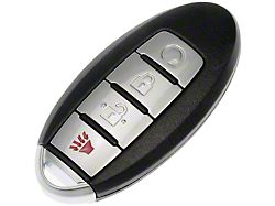 Keyless Entry Remote; 4-Button (17-18 Titan)