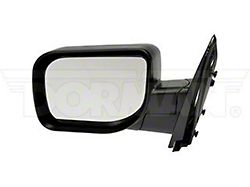 Manual Non-Heated Side Mirror; Driver Side; Textured Black (04-14 Titan)
