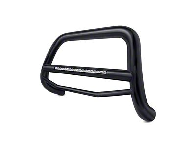 Max Beacon LED Bull Bar; Black (17-24 Titan, Excluding SL)
