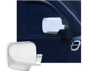 Mirror Covers; Chrome (04-15 Titan)