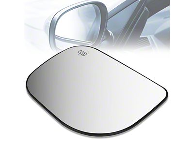 OE Style Heated Mirror Glass; Driver Side (04-10 Titan w/o Towing Mirrors)