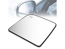 OE Style Heated Upper Towing Mirror Glass; Driver Side (04-15 Titan w/ Towing Mirrors)