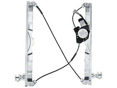 Power Window Regulator with Motor; Front Passenger Side (04-15 Titan)