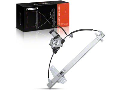 Power Window Regulator with Motor; Rear Passenger Side (04-15 Titan King Cab, Crew Cab)