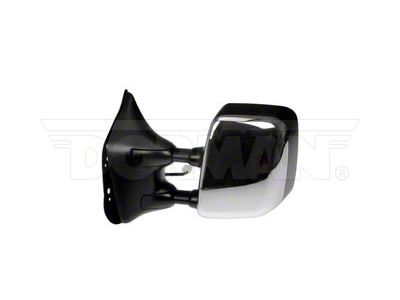 Powered Heated Side Mirror; Driver Side; Black (04-14 Titan w/ Memory Mirrors & Big Towing Package)
