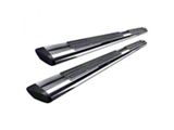 Westin Premier 6 Oval Nerf Side Step Bars without Mounting Kit; Stainless Steel (04-24 Titan Crew Cab)