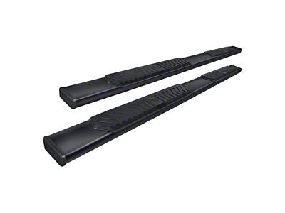 Westin R5 Nerf Side Step Bars; Textured Black (17-24 Titan Crew Cab)