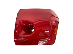 Replacement Aftermarket Front Bumper End Cap; Driver Side; Code Red (08-15 Titan)