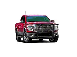 Rugged Heavy Duty Grille Guard; Black (17-24 Titan)