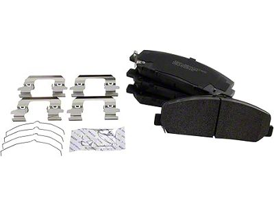 Semi-Metallic Brake Pads; Front Pair (5/07-10 Titan)