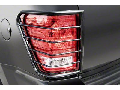 Tail Light Guards; Black (04-13 Titan)