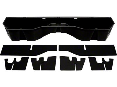 Underseat Storage; Black (04-24 Titan King Cab, Crew Cab)
