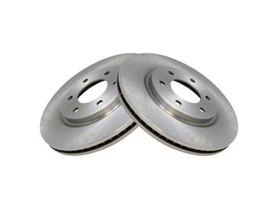 Vented 6-Lug Rotors; Front Pair (08-24 Titan)