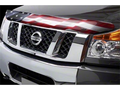 Vigilante Premium Hood Protector; American Flag (04-15 Titan)