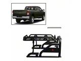 Warrior Roll Bar with 50-Inch LED Light Bar; Black (17-24 Titan)