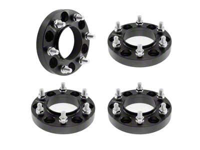 Titan Wheel Accessories 1-Inch Hubcentric Wheel Spacers; Set of Four (21-25 Bronco, Excluding Raptor)
