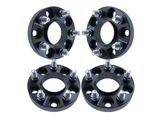 1-Inch Hubcentric Wheel Spacers; Set of Four (87-06 Jeep Wrangler YJ & TJ)