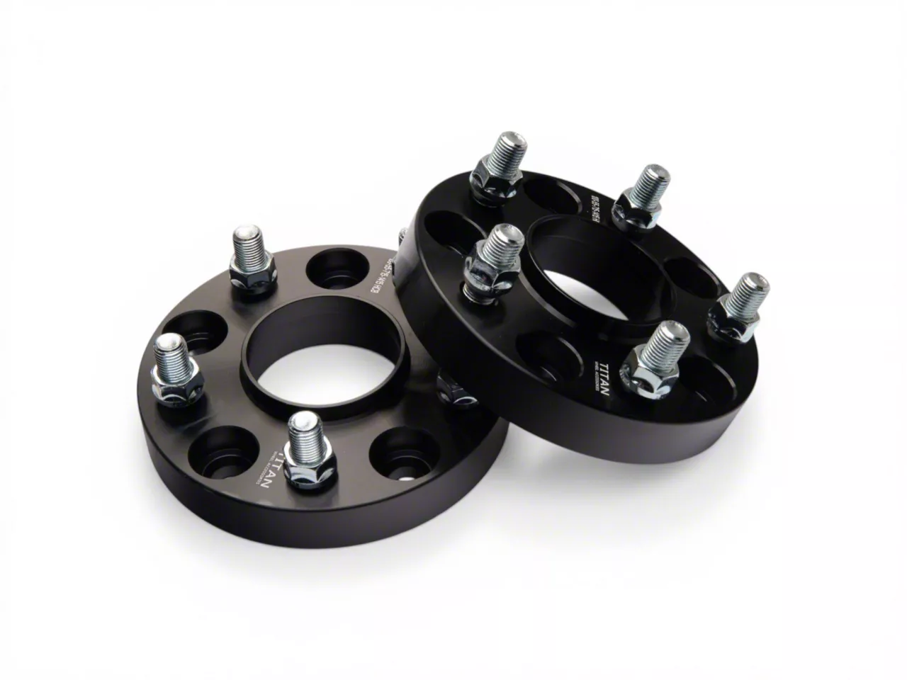 Jeep Wrangler 1-Inch Hubcentric Wheel Spacers; Set of Four (18-26