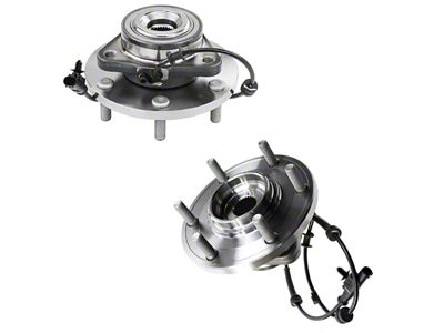 Wheel Hub Assemblies; Front (Dec 12-15 4WD Titan)