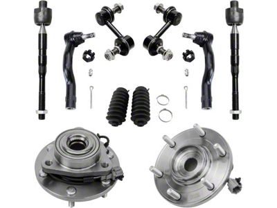 Wheel Hub Assemblies with Sway Bar Links and Tie Rods (08-12 Titan)