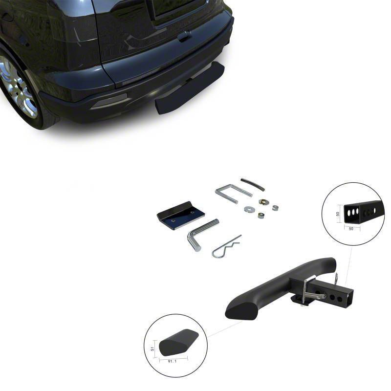 Titan XD 28Inch Hitch Step for 2Inch Receiver; Black (Universal; Some