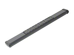 6-Inch Oval UltraBlack Tube Step Side Step Bars without Mounting Brackets; Textured Black (16-24 Titan XD Regular Cab)