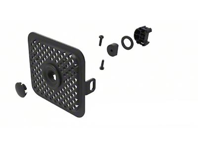 Armour II Front Bumper Sensor Relocation Kit; Black (16-24 Titan XD)